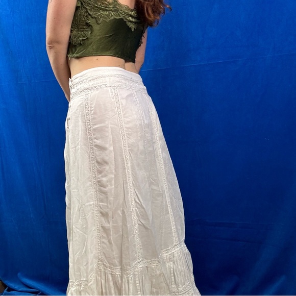 Ralph Lauren White Maxi Skirt - Picture 7 of 9